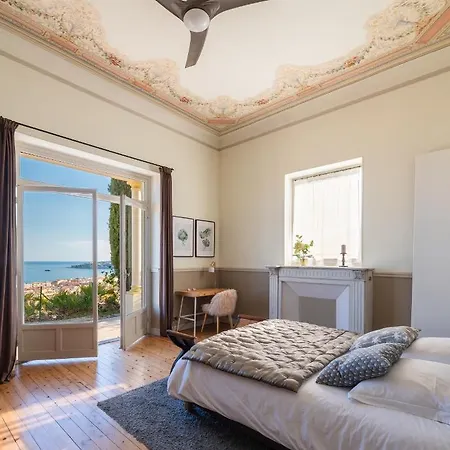 וילה Bethanie, D'epoque Sur Les Collines, Vue Imprenable Sur Et La Mer *