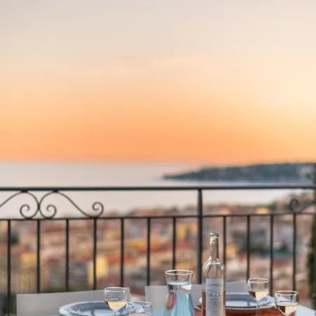 וילה Bethanie, D'epoque Sur Les Collines, Vue Imprenable Sur Et La Mer