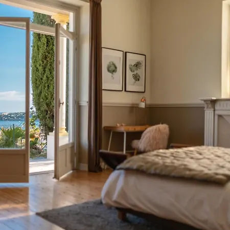 וילה Bethanie, D'epoque Sur Les Collines, Vue Imprenable Sur Et La Mer *